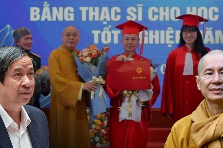 Thích Chân Quang “mua bằng” hay Đại học Luật Hà Nội “cúng dường” bằng tiến sĩ?