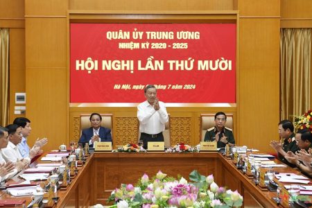 Tổng Trọng, Bí thư Quân ủy Trung ương, không đủ sức lực tham dự Hội nghị Quân ủy Trung ương