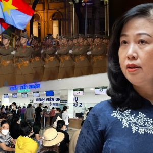 Đường kẹt, bệnh viện quá tải – nhưng vẫn có tiền… tập đi đều!