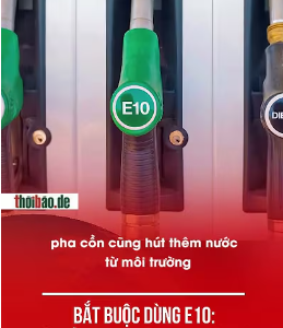 BẮT BUỘC DÙNG E10: TRÒ LIỀU MẠNG VỚI 100 TRIỆU DÂN